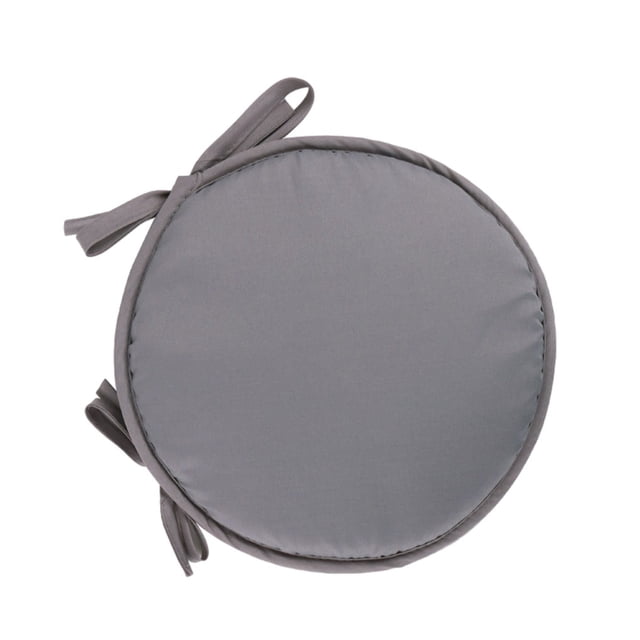 relayinert 1/2/3/5 Confort et Durabilité des Chaises Coussin Rond Doux et Confortable Gris Clair 1 Pce