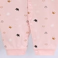 thumbnail image 4 of MeetoTime Baby Clothes Cotton Jumpsuits Buttons V-Neck Long Sleeved Long Newborn Infant Rompers Crawling Clothes, 4 of 4