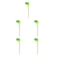 thumbnail image 1 of kurtrusly Wedding Decor With Simulated Calla - Choose Variety Of Colors And Styles With High 3D And Simulation Durable PU Tender green 5PCS, 1 of 6