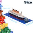 thumbnail image 5 of OneNext RMS Titanic Modèle Grand Ensemble de Blocs de Construction 548 Pcs 100 % Compatible Bricolage Jouets Éducatifs Casse-Tête 3D Cadeau pour Adultes et Enfants, 5 of 5