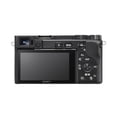 thumbnail image 3 of Sony Alpha a6100 24.2MP Mirrorless Digital Camera Body Only with APS-C Sensor, Black (International Model), 3 of 8