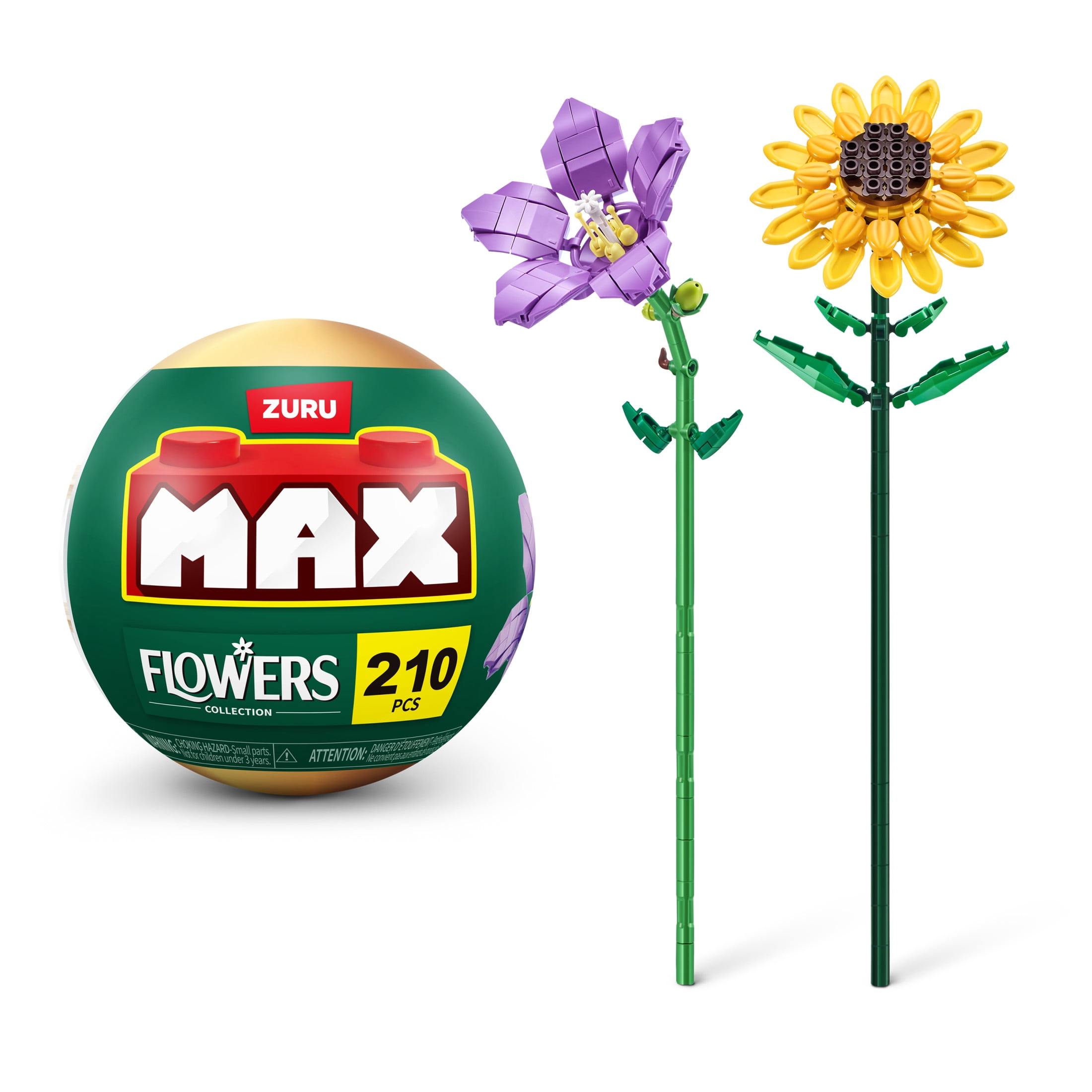 MAX Build More Premium Flowers Building Bricks (Platycodon And