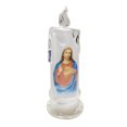 thumbnail image 2 of Baohd Electric LED Candle Lamp Tealight Flameless Pillar Light Lamp for Christmas Jesus, 2 of 9