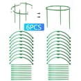 thumbnail image 1 of MTBLYS Support Cage Climbing Tomato Cage with Stakes and Stabilizing Ring Adjustable Height 3 Ring Set Easy Assembly Garden Support for Flowers Vines, 1 of 2