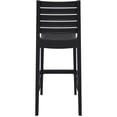 thumbnail image 4 of Compamia Ares Outdoor Bar Stool - Set of 1, Black, 4 of 9