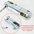thumbnail image 3 of Câble de Traction Pivotant Roulement à Fil Pivotant Détachable 1 Tonne - 3 Pcs, 3 of 5