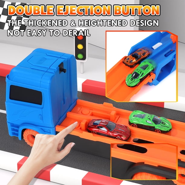 Camion de Transport, Voitures pour garçons de 3, 4, 5 et 6 Ans, Voiture