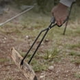 thumbnail image 3 of Grandes Pinces de Cheminée, Outils de Préhension de Bûches en Bois pour Camping, 3 of 8