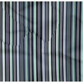 thumbnail image 3 of oneOone Coton Biologique Popeline Tissu Sergé Multicolore Imprimé à Rayures BTY 42 Pouces de Large, 3 of 3