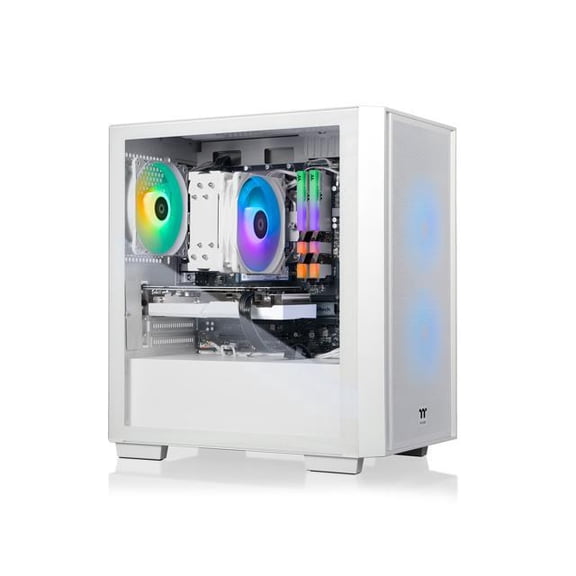 Thermaltake Gaming Desktop PC NE R76-H16 AMD Ryzen 7 5700 16GB DDR4 1TB SSD AMD Radeon RX 7600 Windows 11 Home