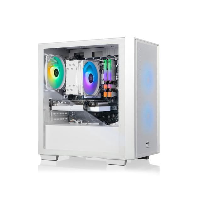 Thermaltake Gaming Desktop PC NE R76-H16 AMD Ryzen 7 5700 16GB DDR4 1TB SSD AMD Radeon RX 7600 Windows 11 Home