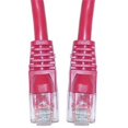 thumbnail image 1 of Cat6a Red Ethernet Patch Cable  Snagless Molded Boot  500 MHz  15 foot, 1 of 1