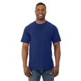 thumbnail image 1 of Fruit Of The Loom T-Shirt à Col Rond à Manches Courtes en Coton HD pour Hommes, G, Bleu Amiral, 1 of 3