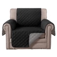 thumbnail image 2 of Chmadoxn Couverture Jetée, Couverture Jetée pour Canapé Housse de Sofa Housse de Chaise Housse de Chaise Housse de Chaise Protecteur de Sofa Housse de Sofa Antidérapante pour 1 Coussin de Chaise Protecteur de Meuble Convient aux Enfants Chien Coussin de Sofa, 2 of 7