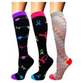 thumbnail image 1 of EGNMCR Outdoor Sports Socks Elastic Calf Running Protection Socks Mountaineering Socks print sock, 1 of 2