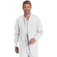 thumbnail image 1 of Landau Mens 5-Pocket, Classic Relaxed Fit, Crew Neck, Snap Front, Warm-up Scrub Jacket 7551, 1 of 8