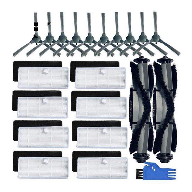 Pièces de Rechange pour Aspirateur Brosse Latérale Principale Filtre Hepa