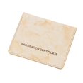 thumbnail image 2 of Milaget Vaccination Slim Leather Wallet for Documents Yellow, 2 of 8