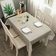 thumbnail image 1 of Nappe en Plastique Imperméable à Carreaux, Essuyable, Housse de Table / Housse Protectrice Anti-Huile et Résistante aux Taches / Repas Intérieur Extérieur pour Traiteur, Camping, Pique-Nique, Barbecue, 1 of 6