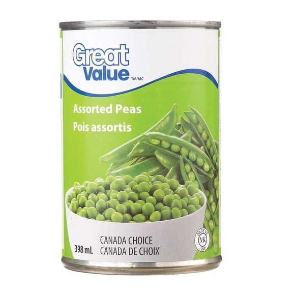 Great Value Assorted Peas