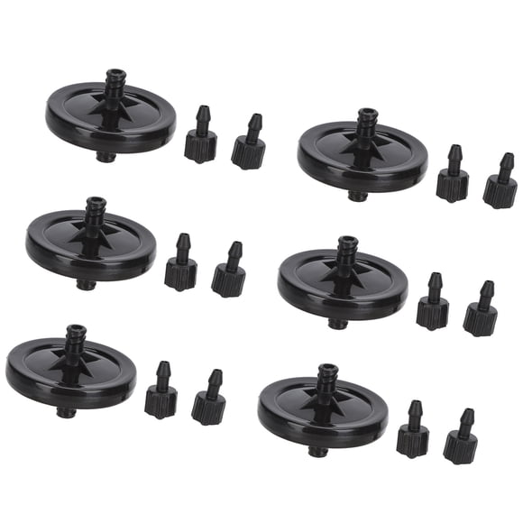 Ink Filter, 6 Sets Lightweight Easy Installation Inks Filters Black For For Konica For Spectra 6mmx4mm