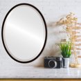 thumbnail image 2 of London Framed Oval Mirror - Rubbed Black - 25" x 37", 2 of 7