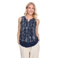thumbnail image 1 of Iyla Women's Border Printed Top, 1 of 6