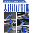 thumbnail image 4 of Outil de Retrait de Garniture 19 Pcs, Kit d'Outils de Retrait de Garniture Audio de Porte de Panneau de Voiture, Pinces à Clip Auto Ensemble d'Outils de Retrait avec Sac de Rangement, 4 of 4