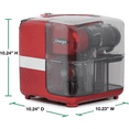 thumbnail image 5 of (Manufacturer Refurbished) Omega JCUBE500RD Juicer Cold Press 365 Slow Masticating Juice Extractor and Nutrition System with On-Board Storage, 5 of 5