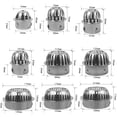 thumbnail image 2 of Bgsha Stainless Steel Balcony Roof Round Large Displacement Anti-blocking Floor Drain, 2 of 10