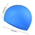 thumbnail image 2 of Swimming Cap Breathable PU Coated for Adults Oversized and Comfortable in Multiple Colors, 2 of 3