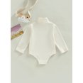 thumbnail image 4 of Faithtur Bébé Automne Romper, Combinaison d'Une Seule Pièce à Manches Longues pour Garçons Filles, 4 of 8
