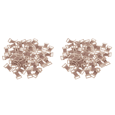 100 Pcs Clips Métalliques Extensibles pour Bandage Élastique Kit de Fixation pour Divers Types de Bandages de Sport