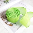 thumbnail image 1 of Vaidha Easter Ribbon Wrap | DIY Bow Making Kit | 5cm Wide Polyester Fiber Ribbon | 500cm Length | Orange Green Pink Blue Beige Colors | Gift Box Packing & Holiday Decorations, 1 of 6