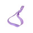 thumbnail image 2 of Hair Ring Seamless High Elasticity Knotted Adjustable Ponytail Holder Colorful Hairs Rope Scrunchies Accessories Multi Color Light Purple, 2 of 7