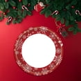 thumbnail image 4 of Meitianfacai Christmas Decorations Clearance 20pcs Snowflakes Red Christmas New Year Theme Party Tableware Set Disposable Decorative Tableware Paper Set, 4 of 4