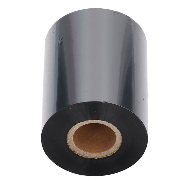 110mm X 450m Wax Printer Ribbon, Resin Enhanced Wax Thermal Transfer Ribbon for TSC, for Argox, for , for , for POSTEK with Three Layer Structure Anti Static Back Layer, Durable,