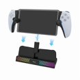 thumbnail image 3 of Charging Dock for PS5 Portal Handheld - Single-Slot Charger with Portable Stand & Customizable RGB LED Lights, Fast USB-C Charging, Anti-Slip Base, Overcharge Protection | PS5 Portal Accessories, 3 of 7