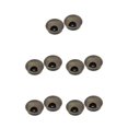 thumbnail image 3 of Thinsony 2Pcs 60mm Computer Desk Table Grommet Cover Port Wire Cable Hole Bronze 5Set, 3 of 6