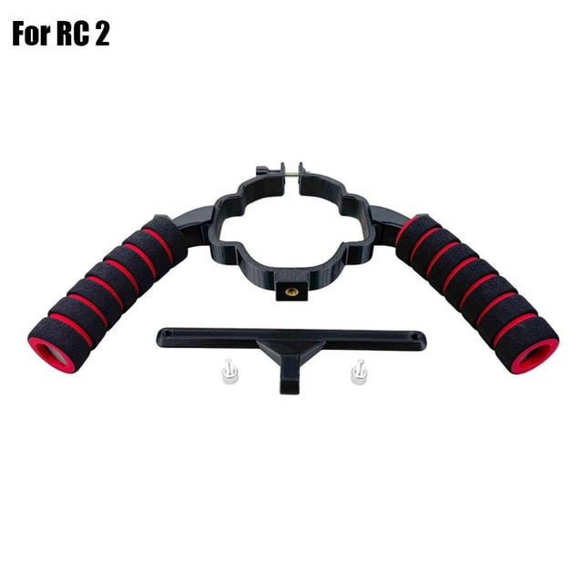 Dual Handle Expansion Support Screw Tripod for Handheld Shooting, Convertible for Flying and Land Use with 1/4 Tripod Interface