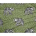 thumbnail image 4 of oneOone Polyester Lycra Fabric Elephant Block Fabric Prints By Yard 56 Inch Wide, 4 of 4