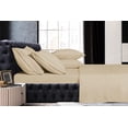 thumbnail image 2 of Mocassi 1800 Series Sheet Set 6 Pieces Deep Pocket King Cream, 2 of 3