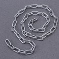 thumbnail image 4 of SHISUYAN 1 Meter 3MM Diameter Zinc Plated Coil Chain Utility Chain, 4 of 7