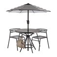thumbnail image 2 of Safco CoGo Table Ronde Intérieure et Extérieure 36 Pieds Acier Résistant aux UV et aux Intempéries Table à Manger Extérieure avec Ouverture Parapluie, Noir (1 Unité), 2 of 4