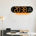 thumbnail image 3 of TACILIP Digital Clock, 17.3-inch Living Room Wall Clock with Multifunctional LED Electronic Clock Large Size Alarm Clock Temperature and Humidity Clock, Gifts for Women, 3 of 5
