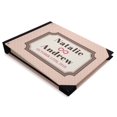 thumbnail image 2 of Darling Souvenir Pink Seamless Heart & Frame Printed Hardbound Cover Guestbook For Wedding Guest Sign In Book Registry-9 x 12 Inches, 2 of 5
