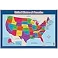 thumbnail image 3 of USA Map for Kids - United States Wall/Desk Map (18" x 26" Laminated), 3 of 3
