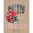 thumbnail image 2 of NFL Kansas City Chiefs Helmet Field Sand 2X-Large T-Shirt, 2 of 4