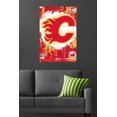 thumbnail image 4 of NHL Calgary Flames - Maximalist Logo 23 Wall Poster, 22.375" x 34", 4 of 4