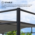 thumbnail image 4 of 10 pi. x 10 pi. Pergola Darkeford V1B, 4 of 10